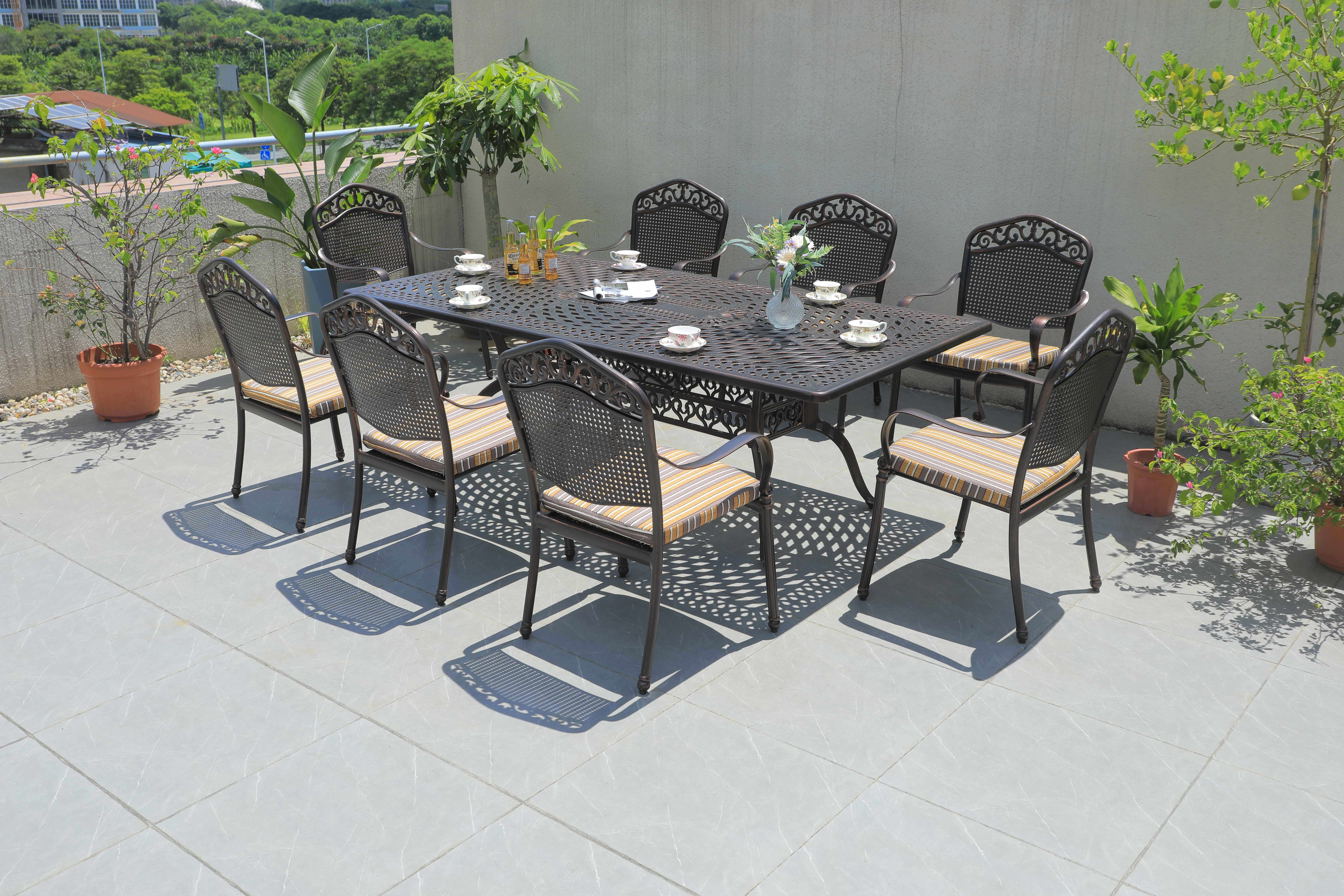 Outdoor Rattan Dining Set