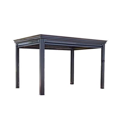 야외 가제보 튼튼한 알루미늄 파티오 가제보, 뒷마당용 튼튼한 금속 야드스트리 가제보