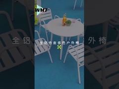 프리미엄 뜰 가구 ∙ 스타일리시하고 튼튼한 야외생활을 위한 아루미늄 실내 의자 및 테이블 세트