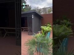 프리미엄 야외 가세보 모든 날씨에 내구성을 위해 강철 방지 알루미늄 Patio 가세보