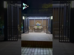 프리미엄 알루미늄 야외 가세보 모터 & 바람에 저항 하 고 뒷마당 구조 프리미엄 알루미늄 아웃