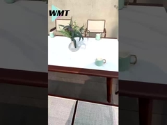 견고 한 금속 외관 테이블 및 의자 세트 가볍고 호흡 가능하며 오래 지속되도록 설계되었습니다.